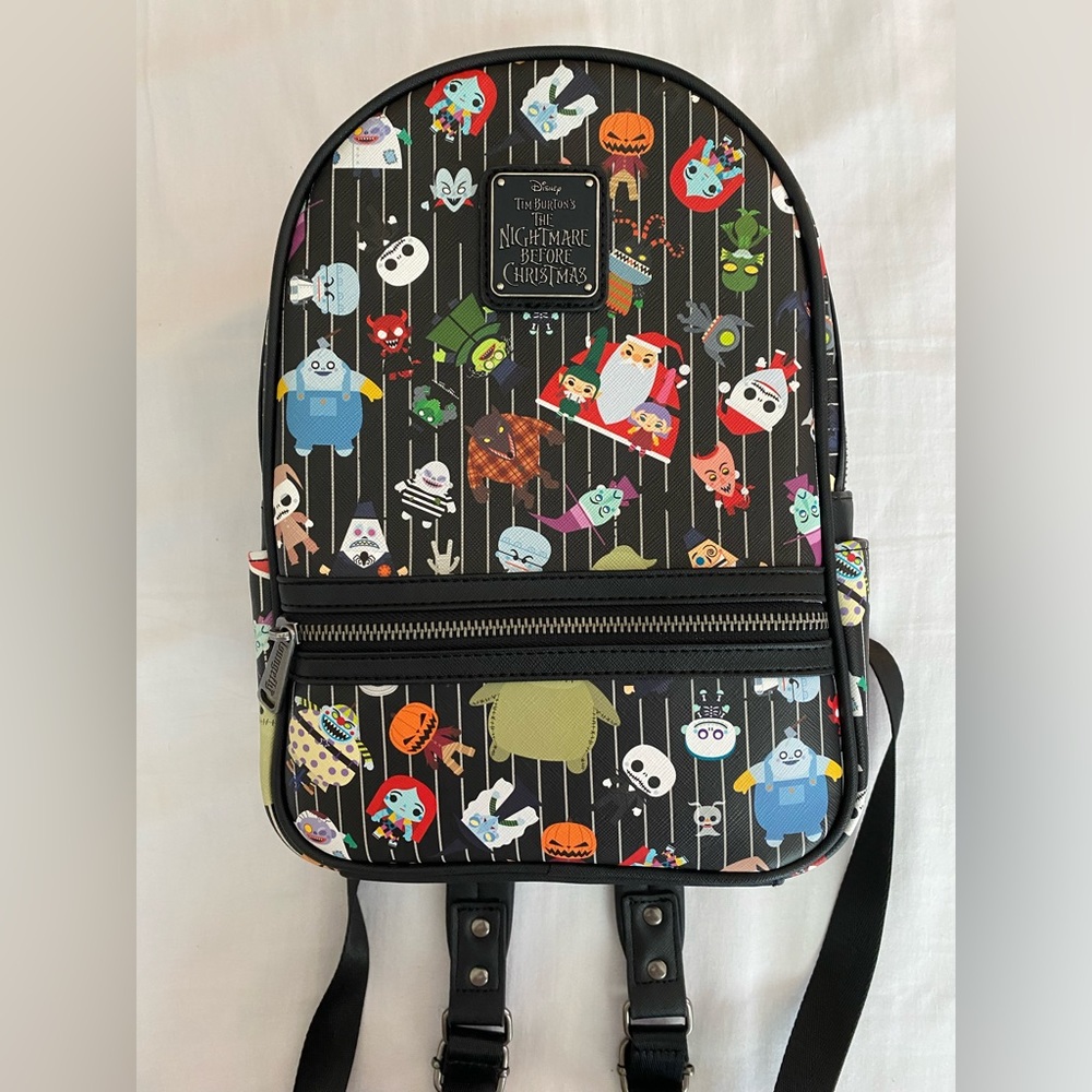 The Nightmare Before Christmas Loungefly Disney Mini Backpack